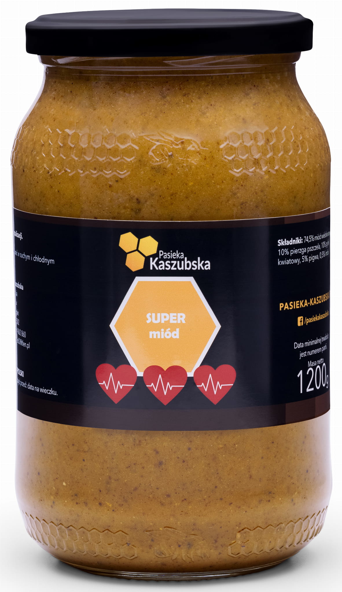 Super Miód - Pszczela Mikstura - 1,2kg