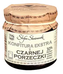 Konfitura ekstra z  czarnej porzeczki 200g